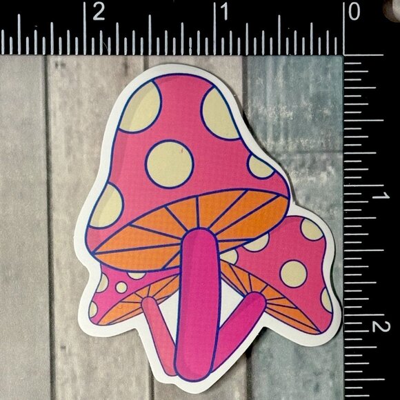 🌀10/$10🌀 Magic Mushroom Waterproof Sticker Decal - Picture 1 of 1